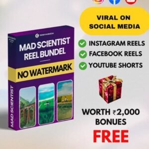 500+ Mad Scientist Viral Reels Bundle