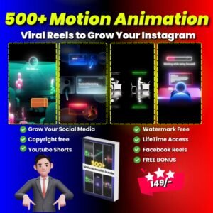 🔥NEW LAUNCH: 500+ Motion Animation Reels Bundle